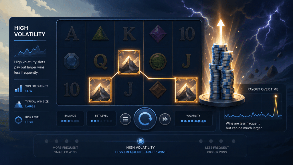 high volatility online slots