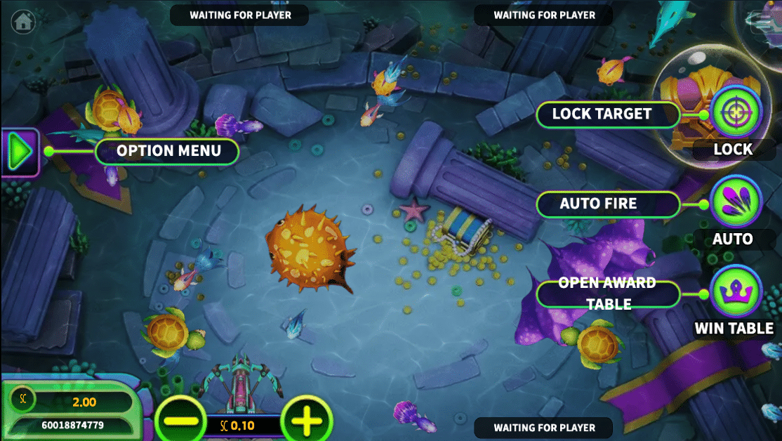 Poseidons Secret fish game